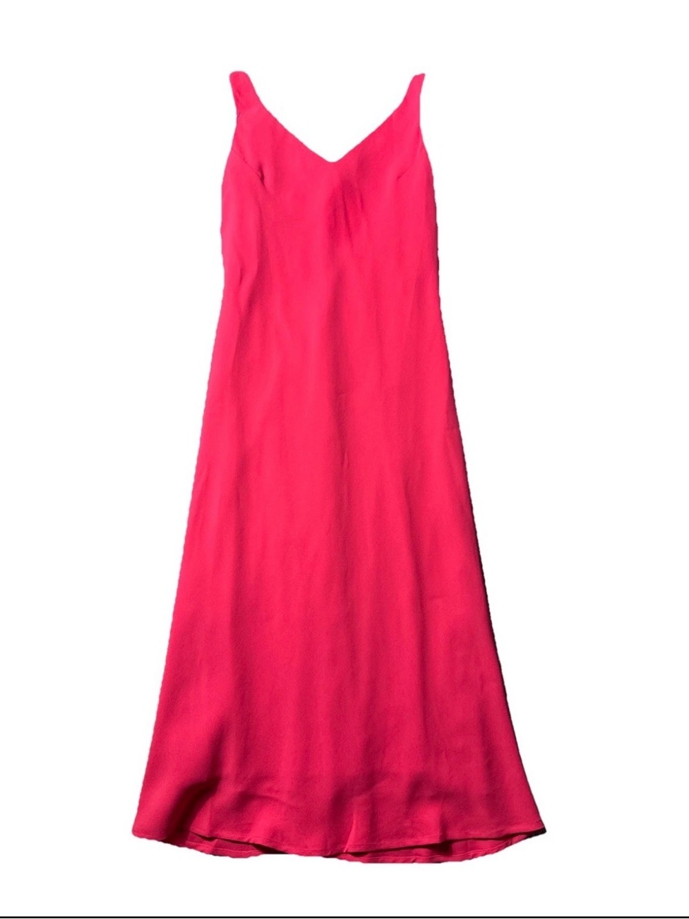 NWT Jones New York Bright Pink Midi Slip Dress size 8